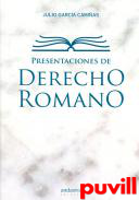 Presentaciones de Derecho romano