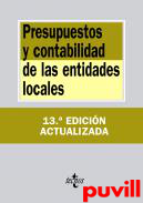 Presupuestos y contabilidad de las entidades locales