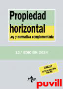 Propiedad horizontal : Ley y normativa complementaria