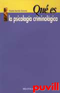 Qu es la psicologa criminolgica