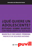 Qu quiere un adolescente? : estudio sobre sujetos con problemticas sociales