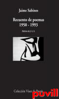 Recuento de poemas : 1950-1993