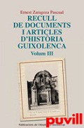 Recull de documents i articles d'histria guixolenca, 3. 