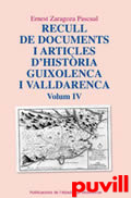 Recull de documents i articles d'histria guixolenca i valldarenca, 4. 