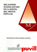 Relaciones Iglesia-Estado en la Espaa del Frente Popular