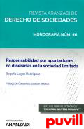 Responsabilidad por aportaciones no dinerarias en la sociedad limitada