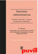 Sanciones administrativas : garantas, derechos y recursos del presunto responsable