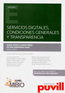 Servicios digitales, condiciones generales y transparencia