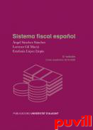 Sistema fiscal espaol : curso acadmico 2019-2020