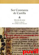 Sor Constanza de Castilla : seleccin de textos