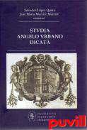 Stvdia Angelo Vrbano dicata