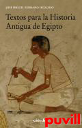 Textos para la historia antigua de Egipto