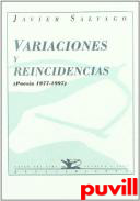 Variaciones y reincidencias : poesa 1977-1997