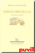 Versos originales : (antologa potica)