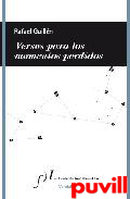 Versos para los momentos perdidos : antologa