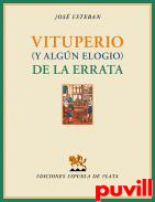 Vituperio (y algn elogio) de la errata : 