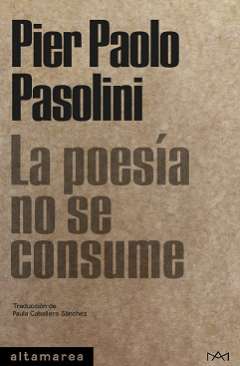 La poesía no se consume