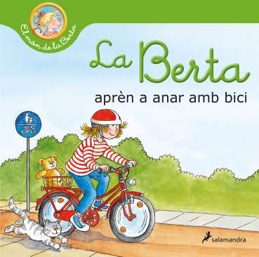 La Berta aprèn a anar amb bici