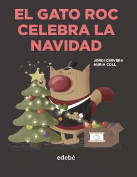 El gato Roc celebra la Navidad