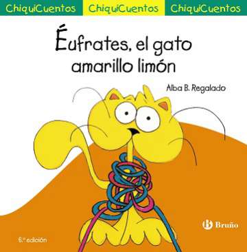 Éufrates, el gato amarillo limón