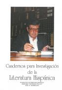 Cuadernos para investigacin de la literatura hispnica